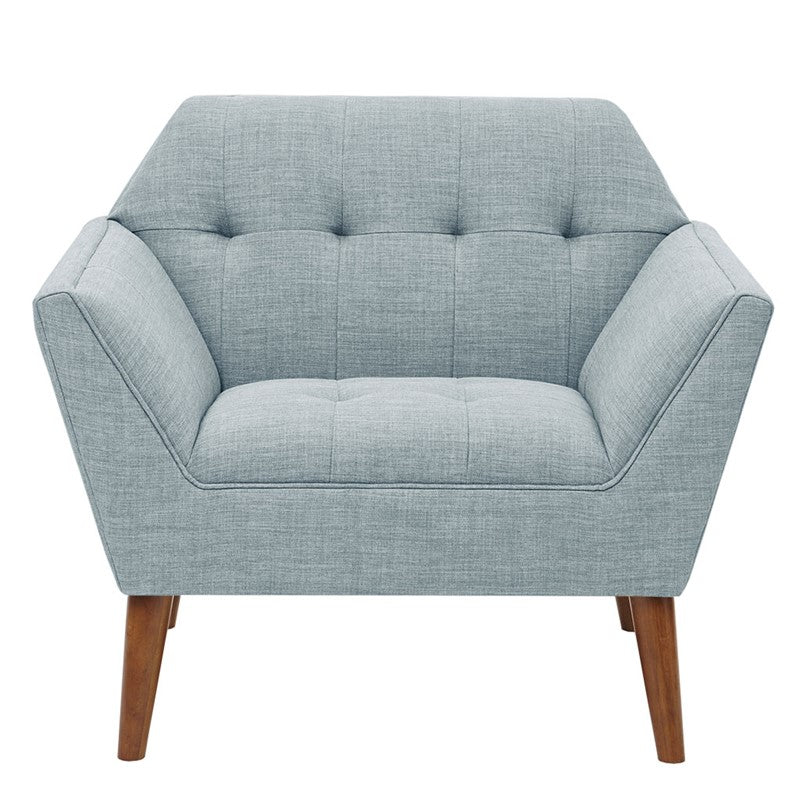 Ink+Ivy Newport Wide Mid-Century Modern Lounge Chair SpadezStore