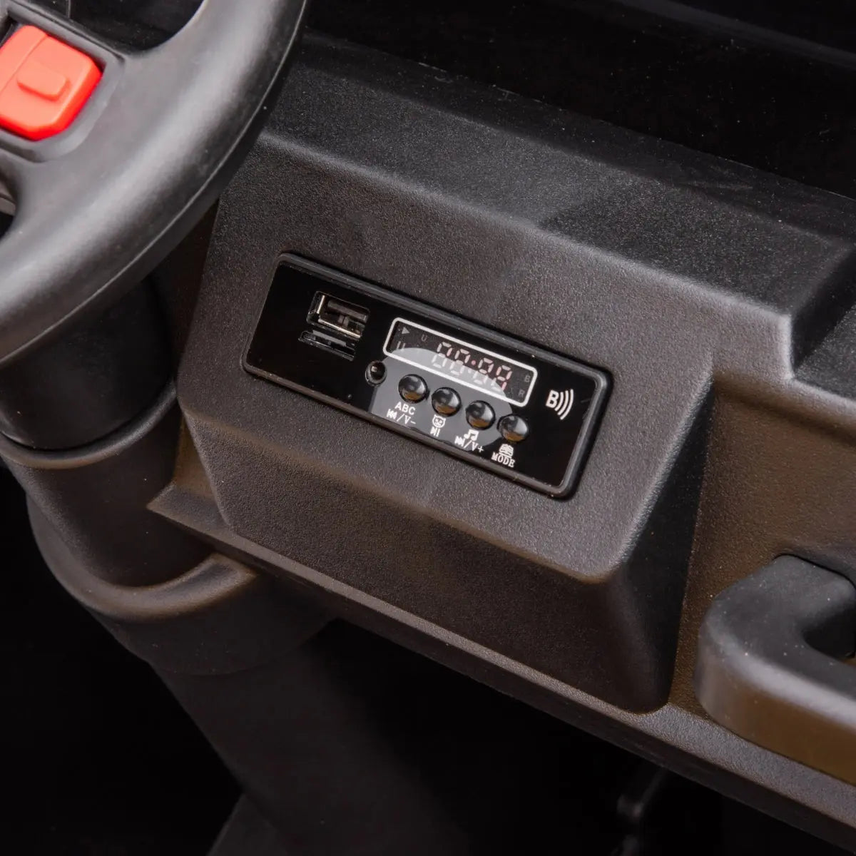 Freddo 24V 6 Wheeler Tractor Trailer 2 Seater Ride-on with Dump Cart and Parental Remote SpadezStore