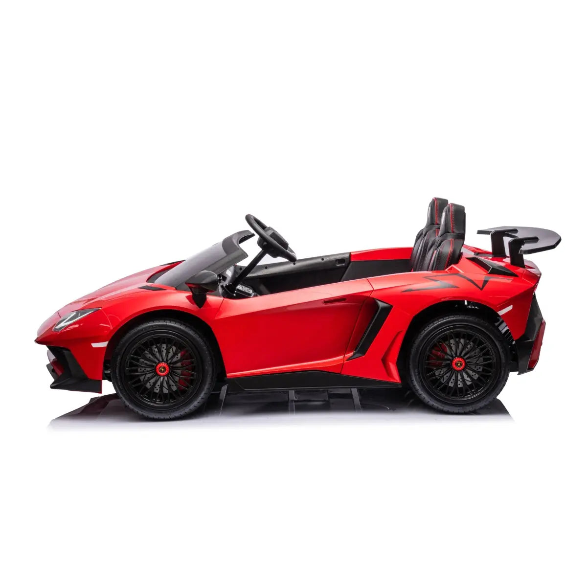 Freddo 24V Lamborghini Aventador 2 Seater Ride On Car for Kids: Advanced Brushless Motor & Differential for High-Octane Fun SpadezStore