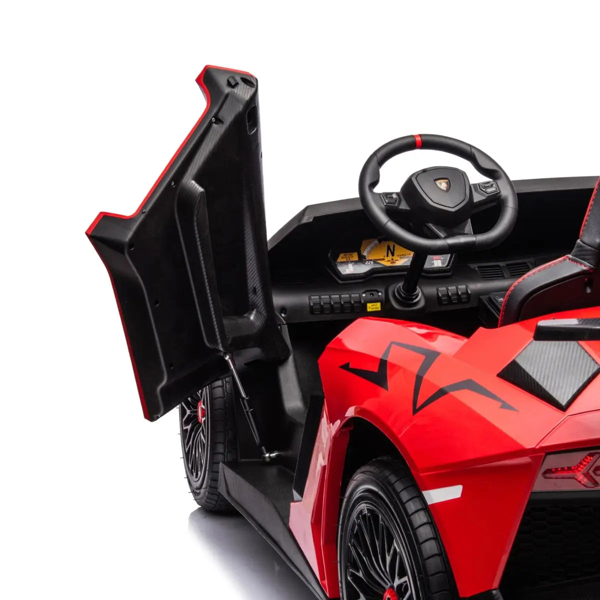 Freddo 24V Lamborghini Aventador 2 Seater Ride On Car for Kids: Advanced Brushless Motor & Differential for High-Octane Fun SpadezStore