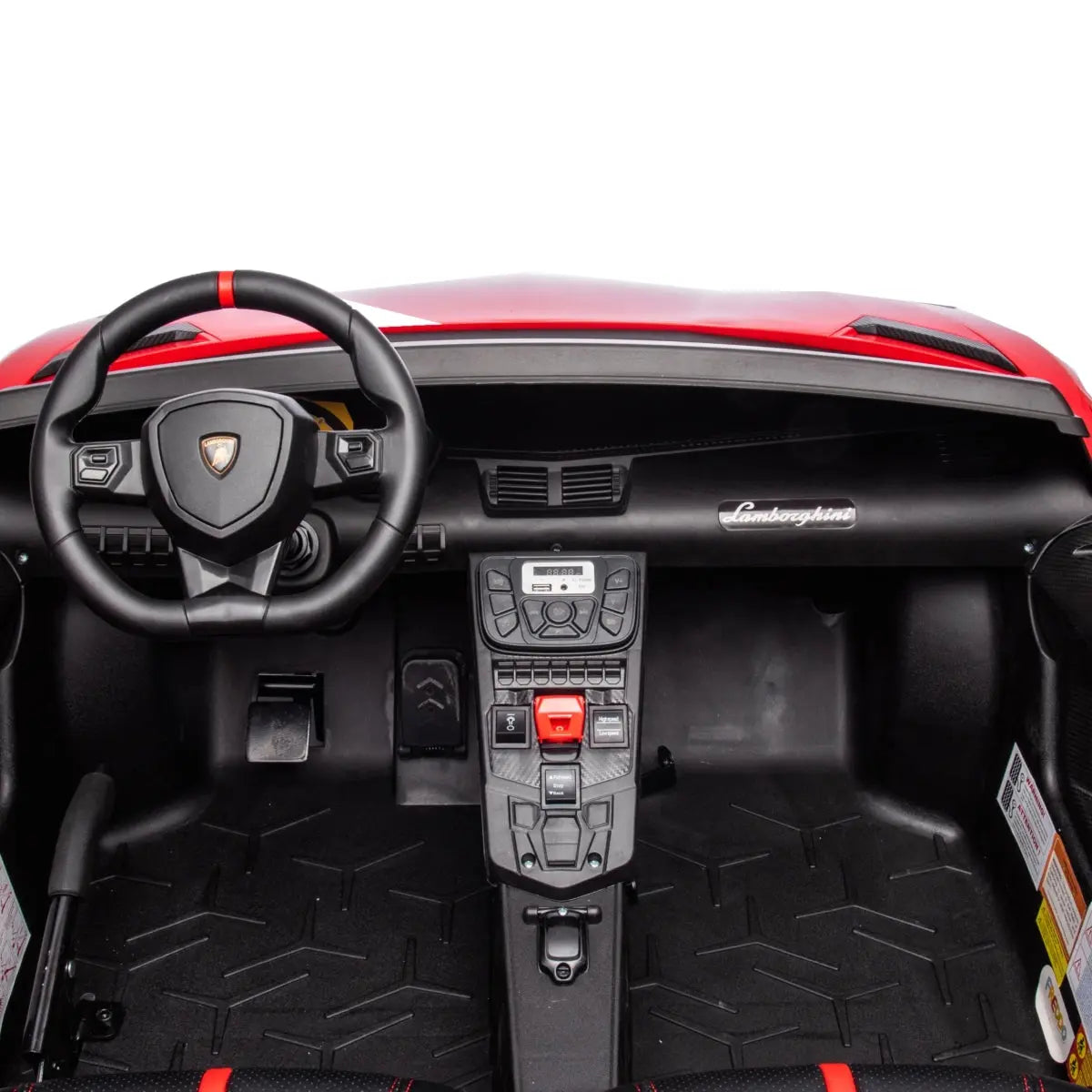 Freddo 24V Lamborghini Aventador 2 Seater Ride On Car for Kids: Advanced Brushless Motor & Differential for High-Octane Fun SpadezStore