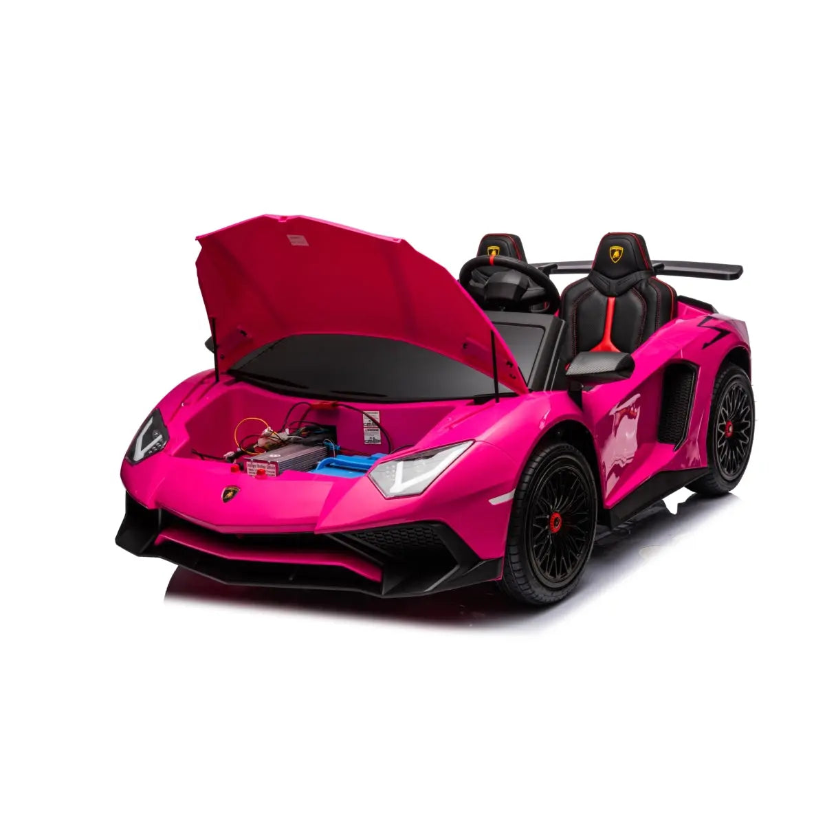 Freddo 24V Lamborghini Aventador 2 Seater Ride On Car for Kids: Advanced Brushless Motor & Differential for High-Octane Fun SpadezStore