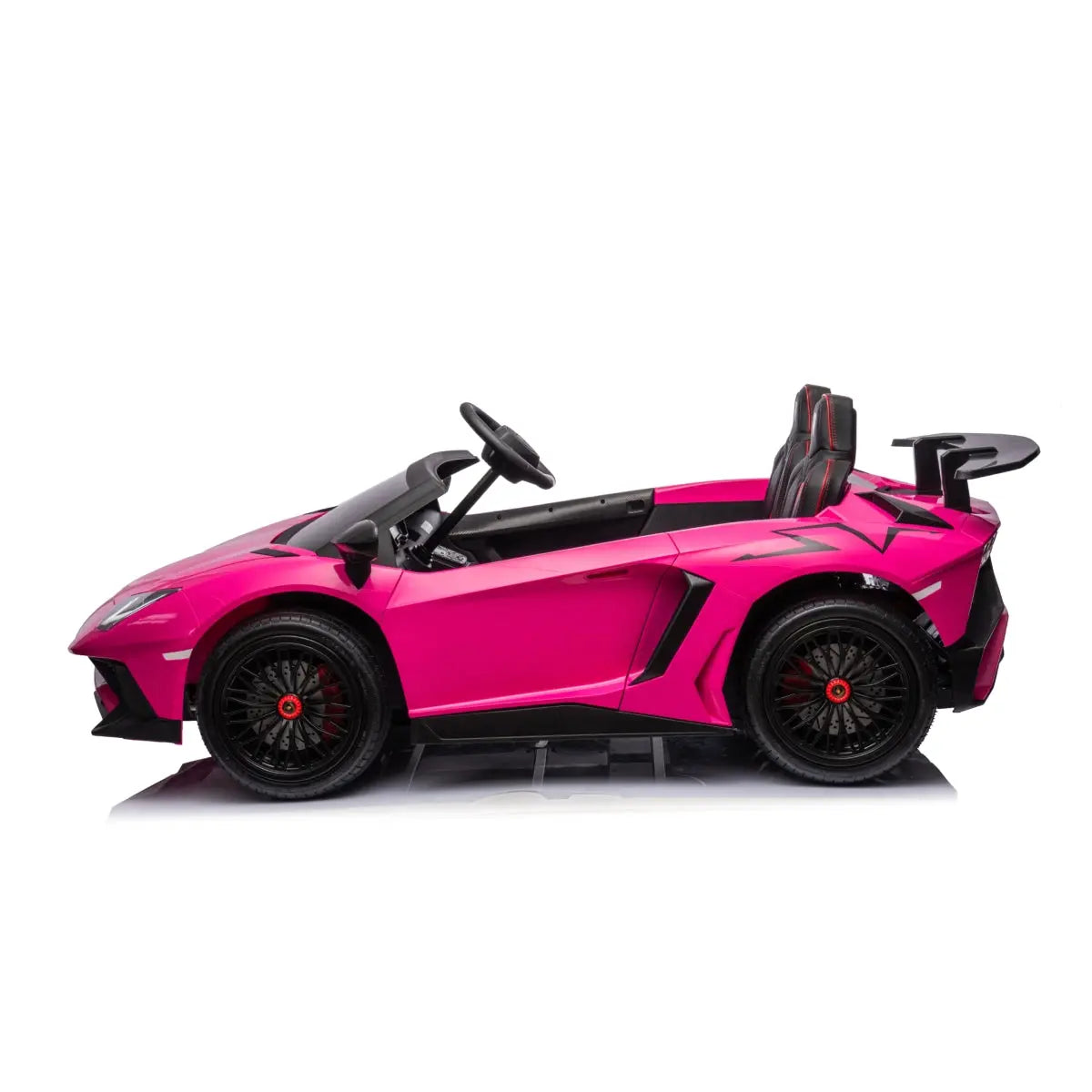 Freddo 24V Lamborghini Aventador 2 Seater Ride On Car for Kids: Advanced Brushless Motor & Differential for High-Octane Fun SpadezStore