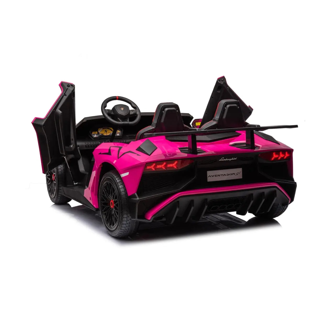 Freddo 24V Lamborghini Aventador 2 Seater Ride On Car for Kids: Advanced Brushless Motor & Differential for High-Octane Fun SpadezStore