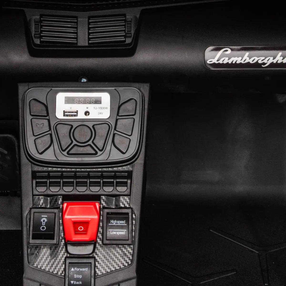 Freddo 24V Lamborghini Aventador 2 Seater Ride On Car for Kids: Advanced Brushless Motor & Differential for High-Octane Fun SpadezStore