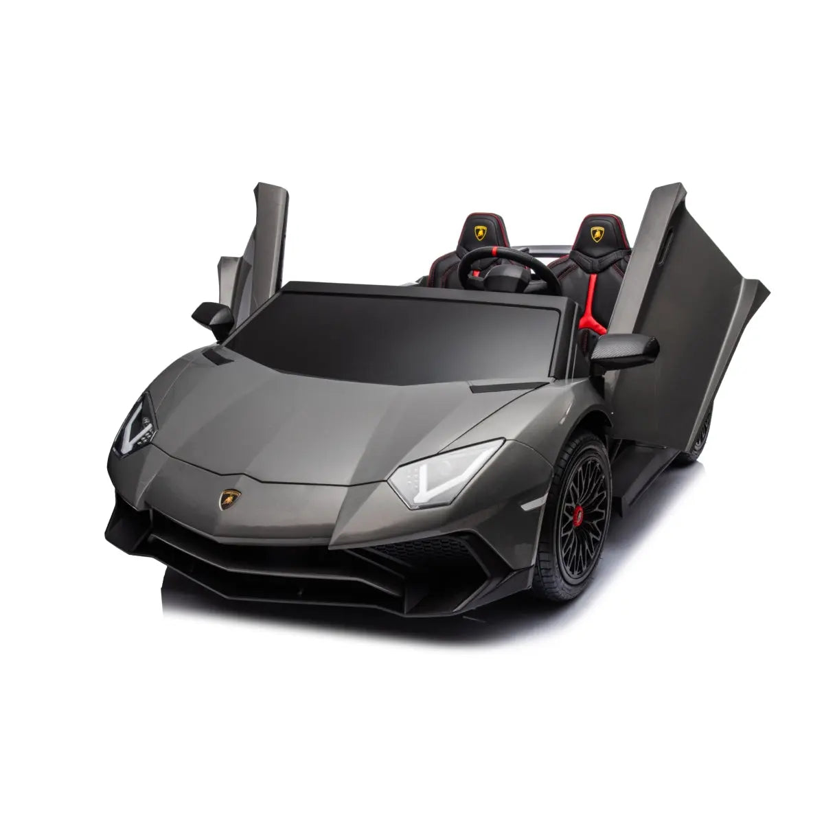 Freddo 24V Lamborghini Aventador 2 Seater Ride On Car for Kids: Advanced Brushless Motor & Differential for High-Octane Fun SpadezStore