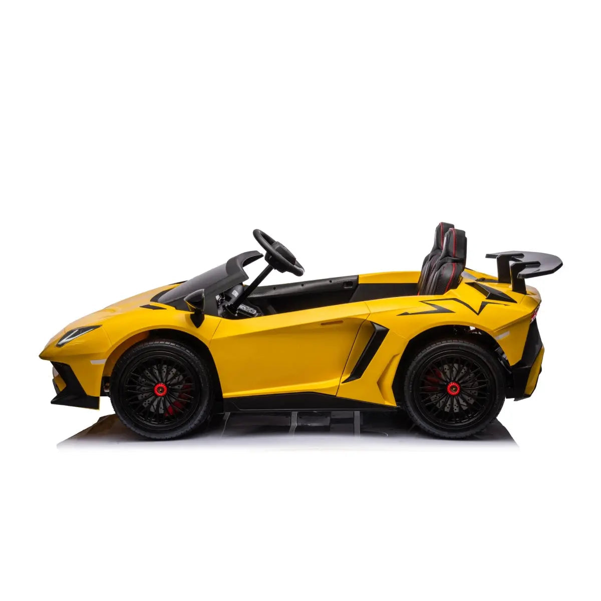 Freddo 24V Lamborghini Aventador 2 Seater Ride On Car for Kids: Advanced Brushless Motor & Differential for High-Octane Fun SpadezStore