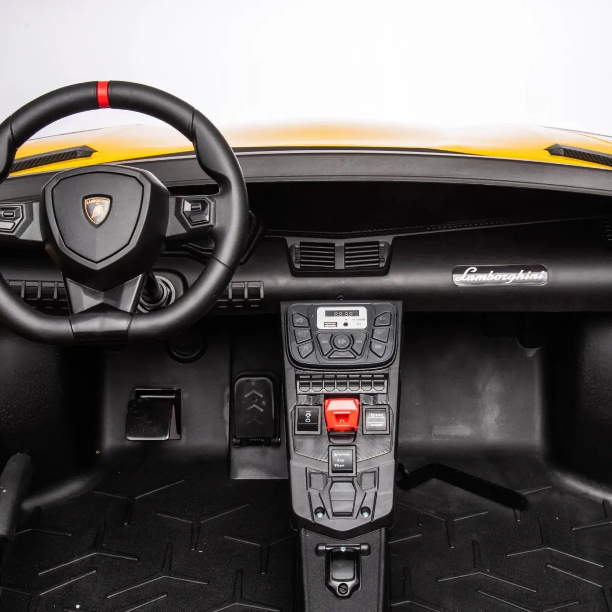 Freddo 24V Lamborghini Aventador 2 Seater Ride On Car for Kids: Advanced Brushless Motor & Differential for High-Octane Fun SpadezStore