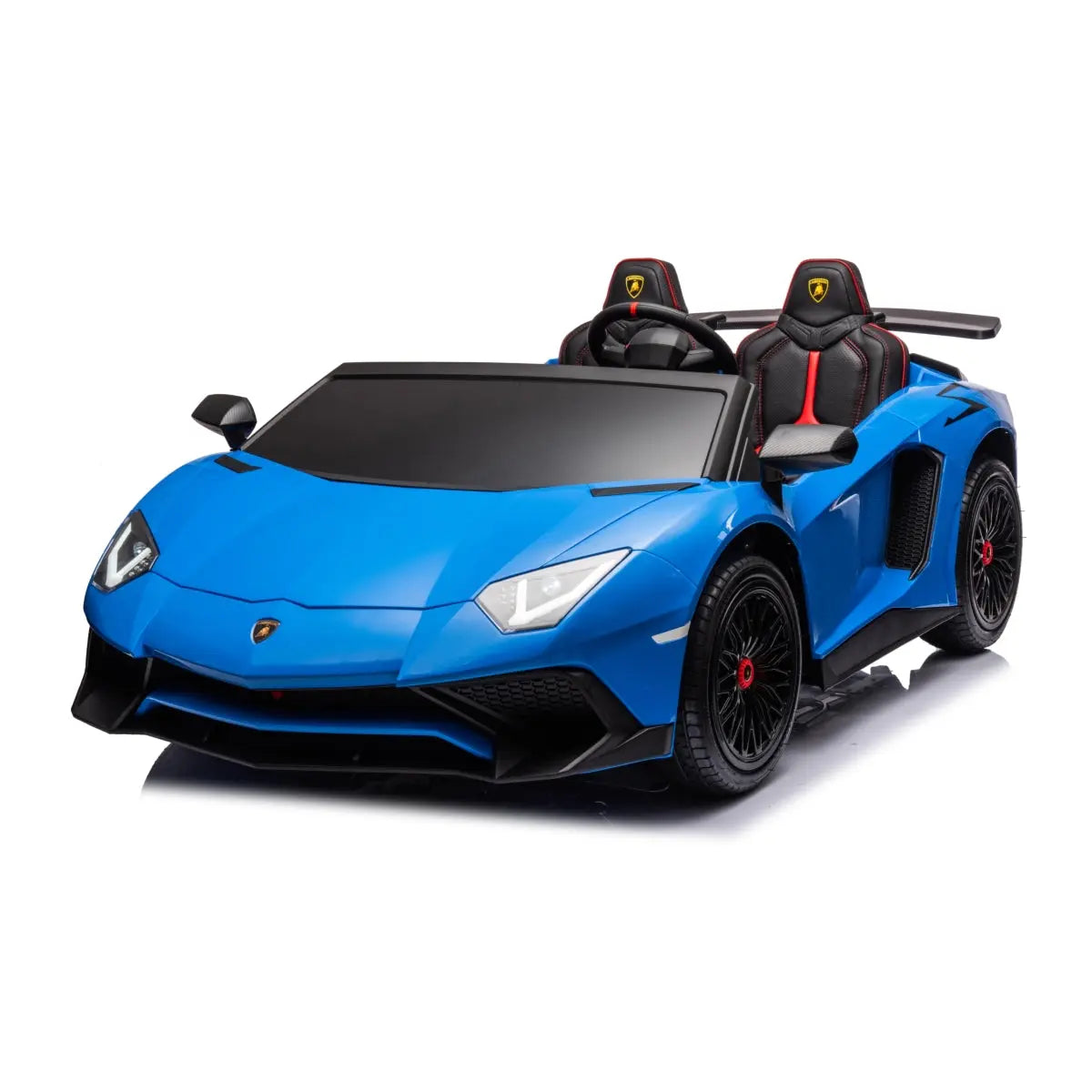 Freddo 24V Lamborghini Aventador 2 Seater Ride On Car for Kids: Advanced Brushless Motor & Differential for High-Octane Fun SpadezStore