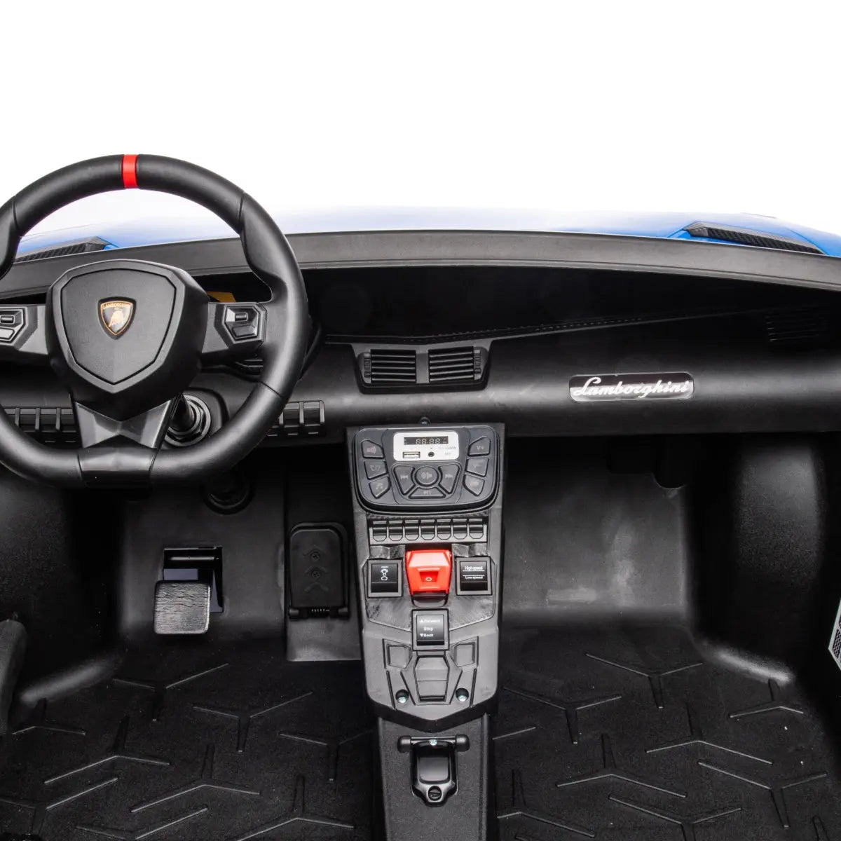 Freddo 24V Lamborghini Aventador 2 Seater Ride On Car for Kids: Advanced Brushless Motor & Differential for High-Octane Fun SpadezStore