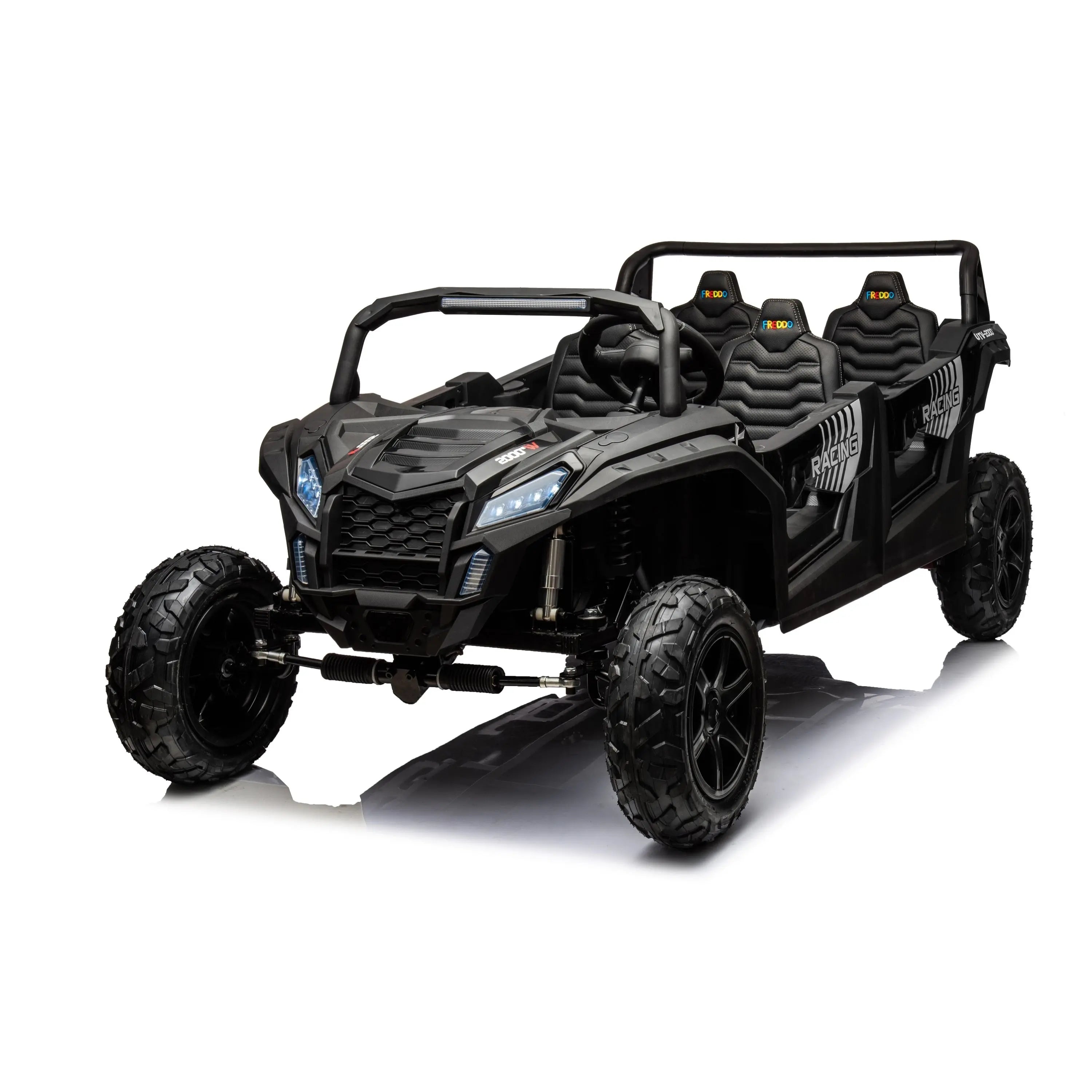 Freddo 48V Beast XL: World's Fastest Kids' 4-Seater Dune Buggy with Advanced Brushless Motor & Precision Differential SpadezStore