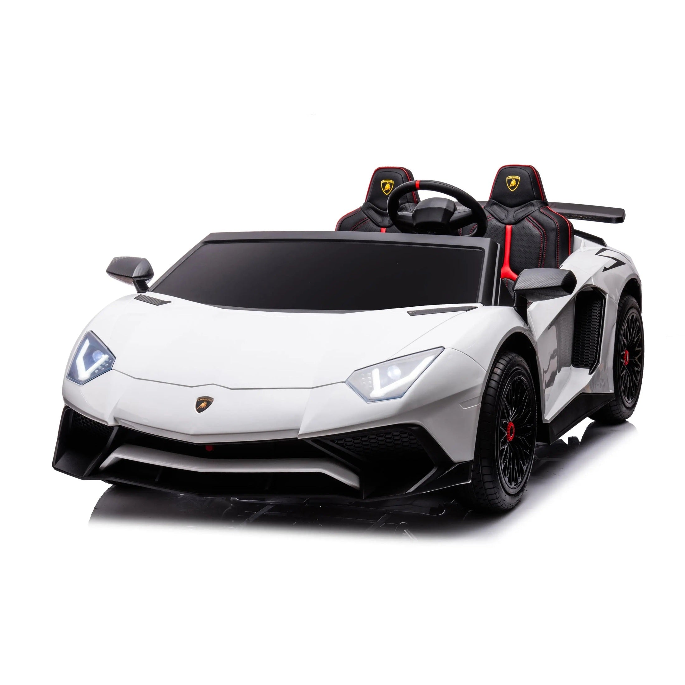 Freddo 24V Lamborghini Aventador 2 Seater Ride On Car for Kids: Advanced Brushless Motor & Differential for High-Octane Fun SpadezStore