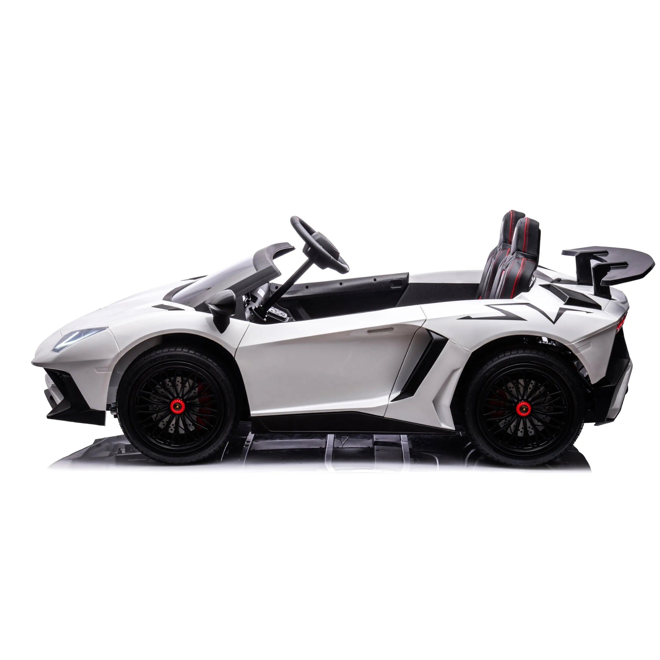 Freddo 24V Lamborghini Aventador 2 Seater Ride On Car for Kids: Advanced Brushless Motor & Differential for High-Octane Fun SpadezStore