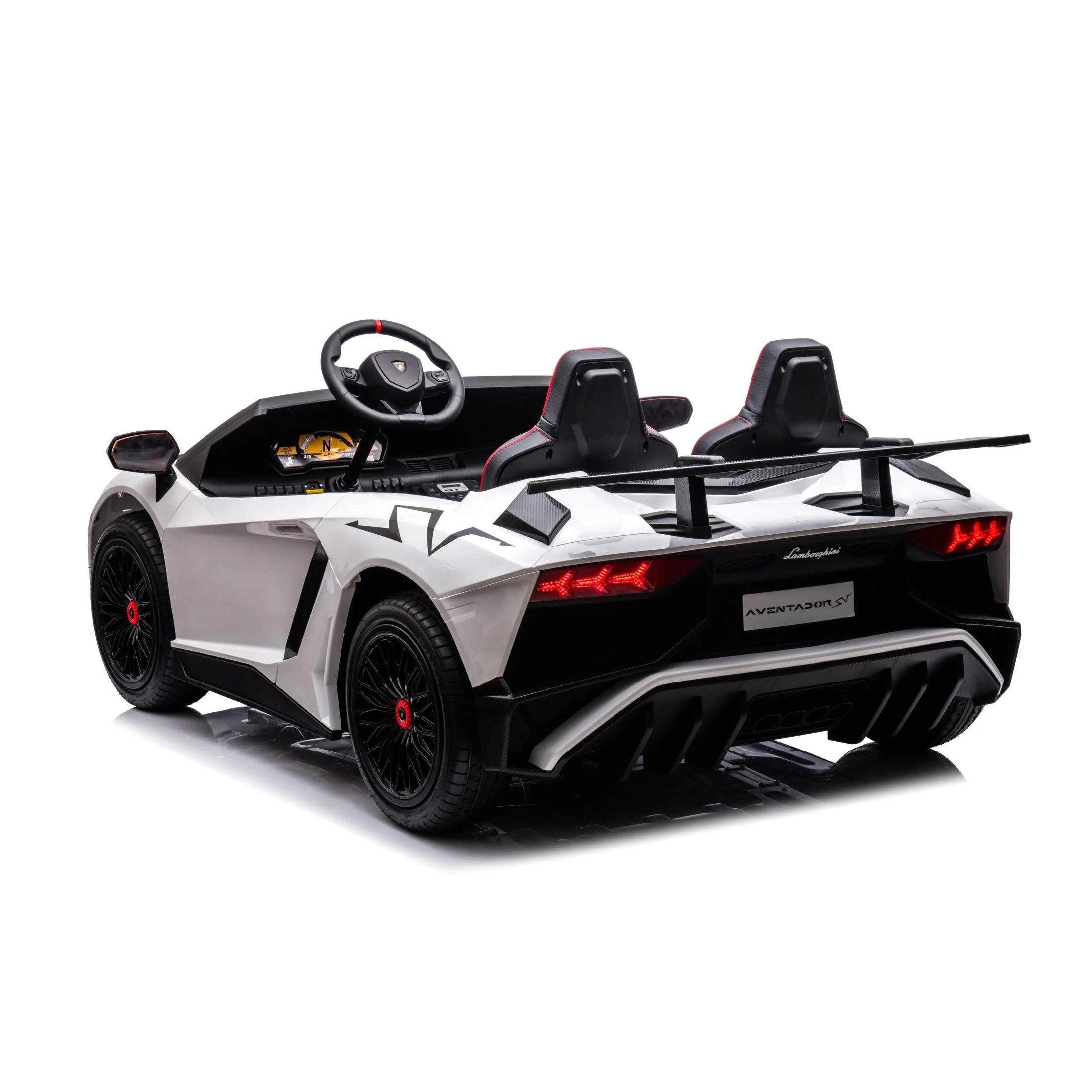Freddo 24V Lamborghini Aventador 2 Seater Ride On Car for Kids: Advanced Brushless Motor & Differential for High-Octane Fun SpadezStore