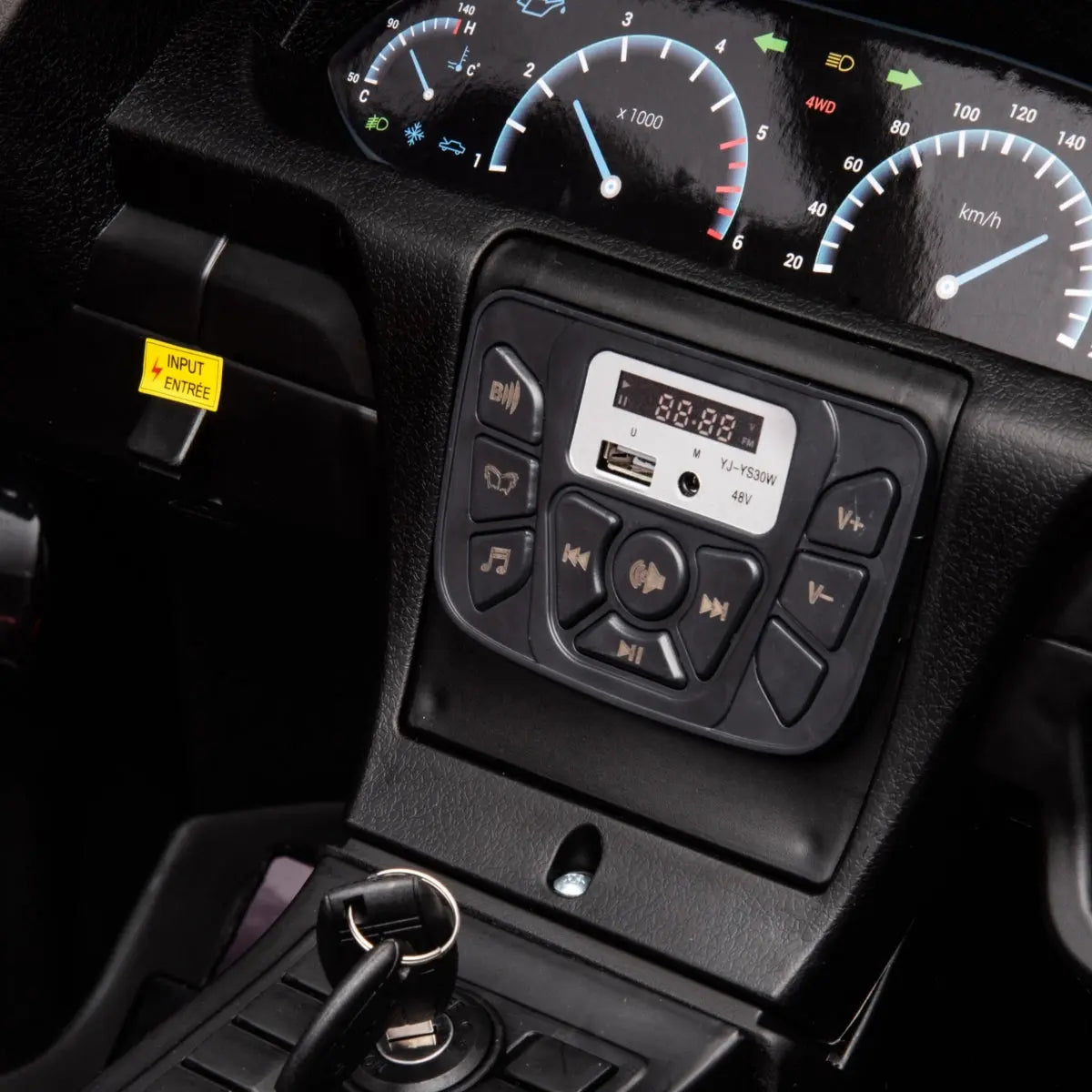 Freddo 48V Rocket: World's Fastest 2-Seater Kids' Ride-On with Advanced Brushless Motor & Precision Differential SpadezStore