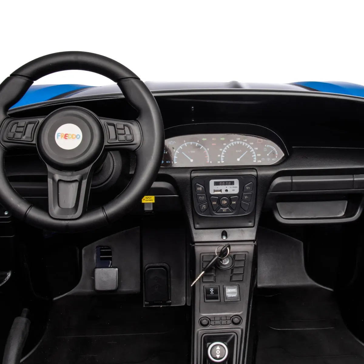 Freddo 48V Rocket: World's Fastest 2-Seater Kids' Ride-On with Advanced Brushless Motor & Precision Differential SpadezStore