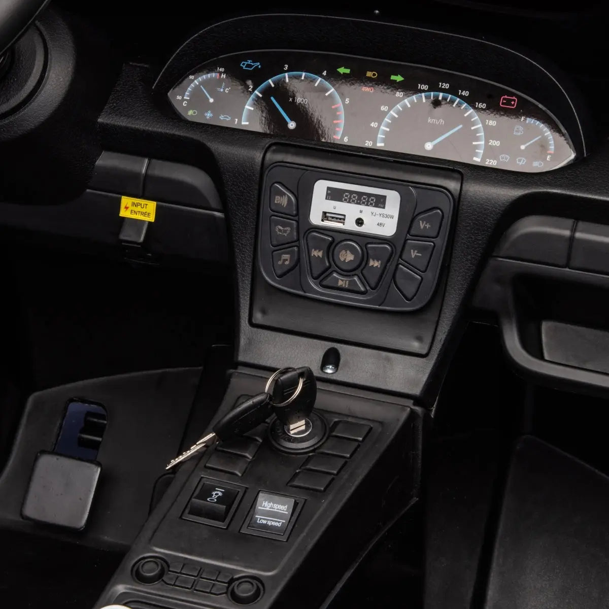 Freddo 48V Rocket: World's Fastest 2-Seater Kids' Ride-On with Advanced Brushless Motor & Precision Differential SpadezStore