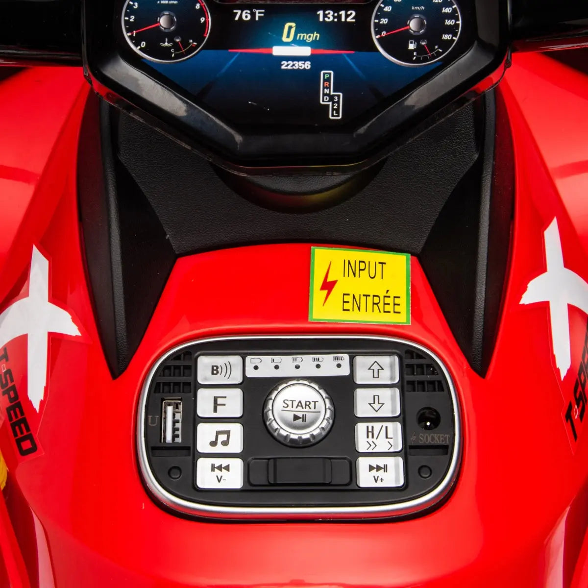 Freddo 24V 4x4 Freddo Raptor 2 Seater Ride on ATV SpadezStore