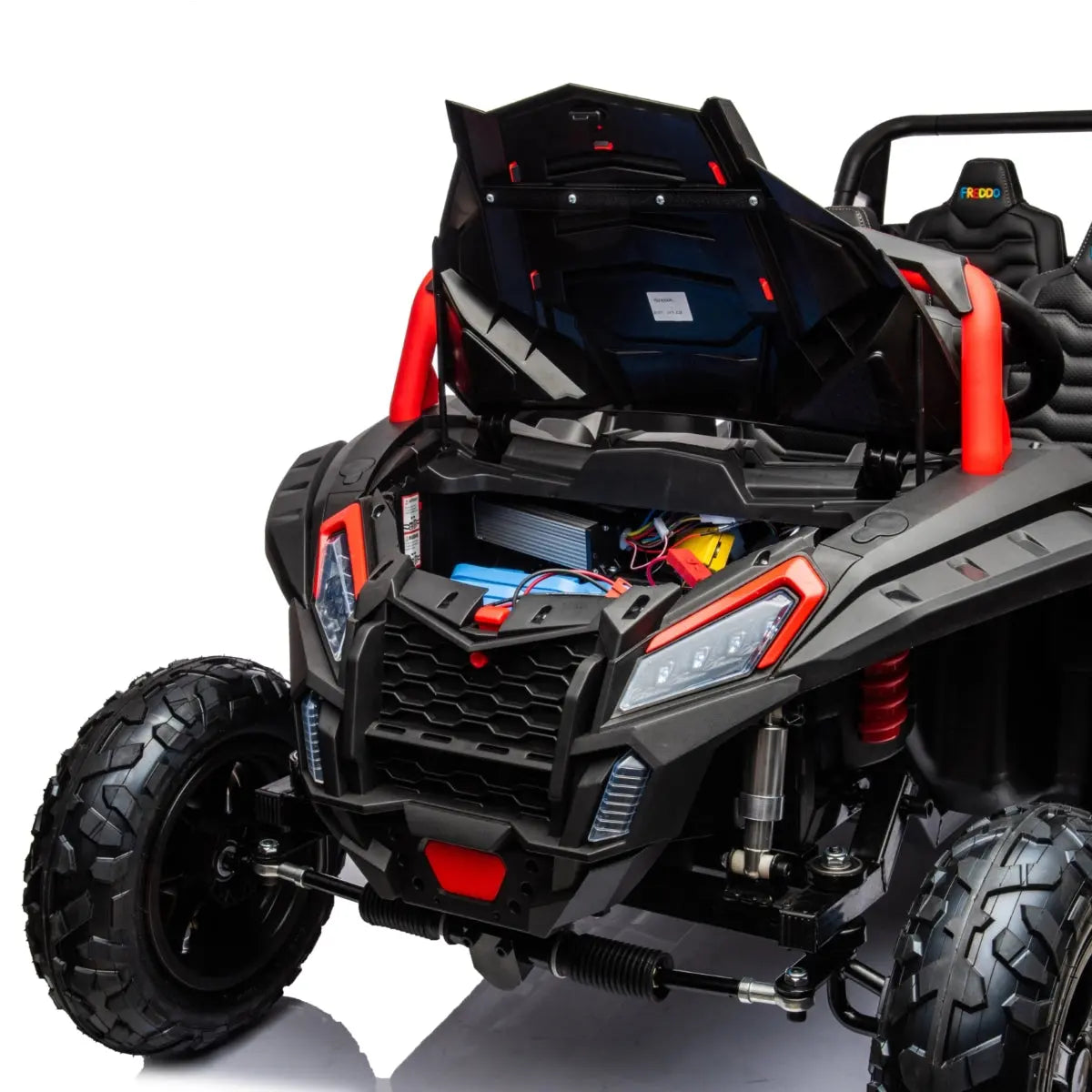 Freddo 48V Beast XL: World's Fastest Kids' 4-Seater Dune Buggy with Advanced Brushless Motor & Precision Differential SpadezStore