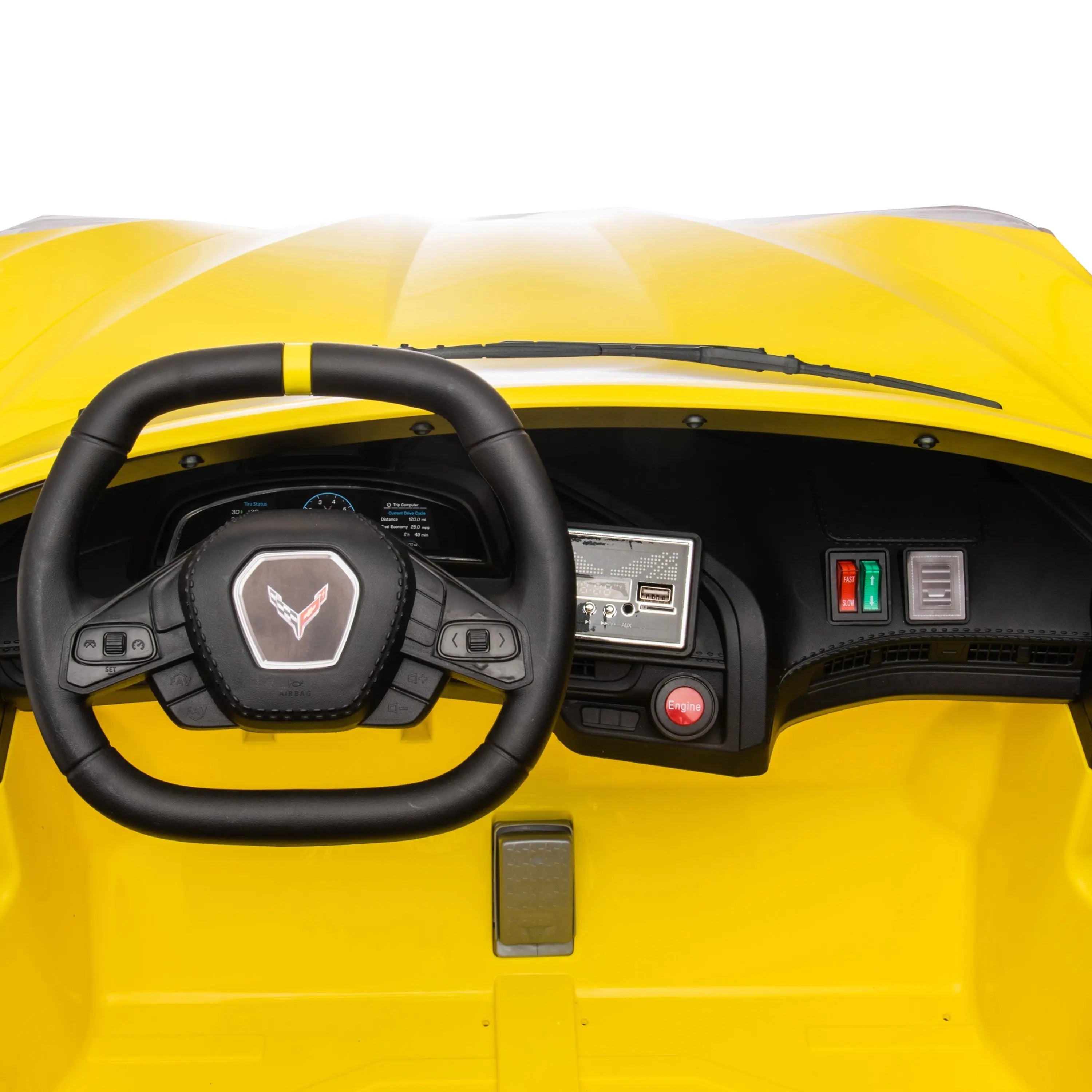 Freddo 24V Chevrolet Corvette C8 2 Seater Ride on Car SpadezStore