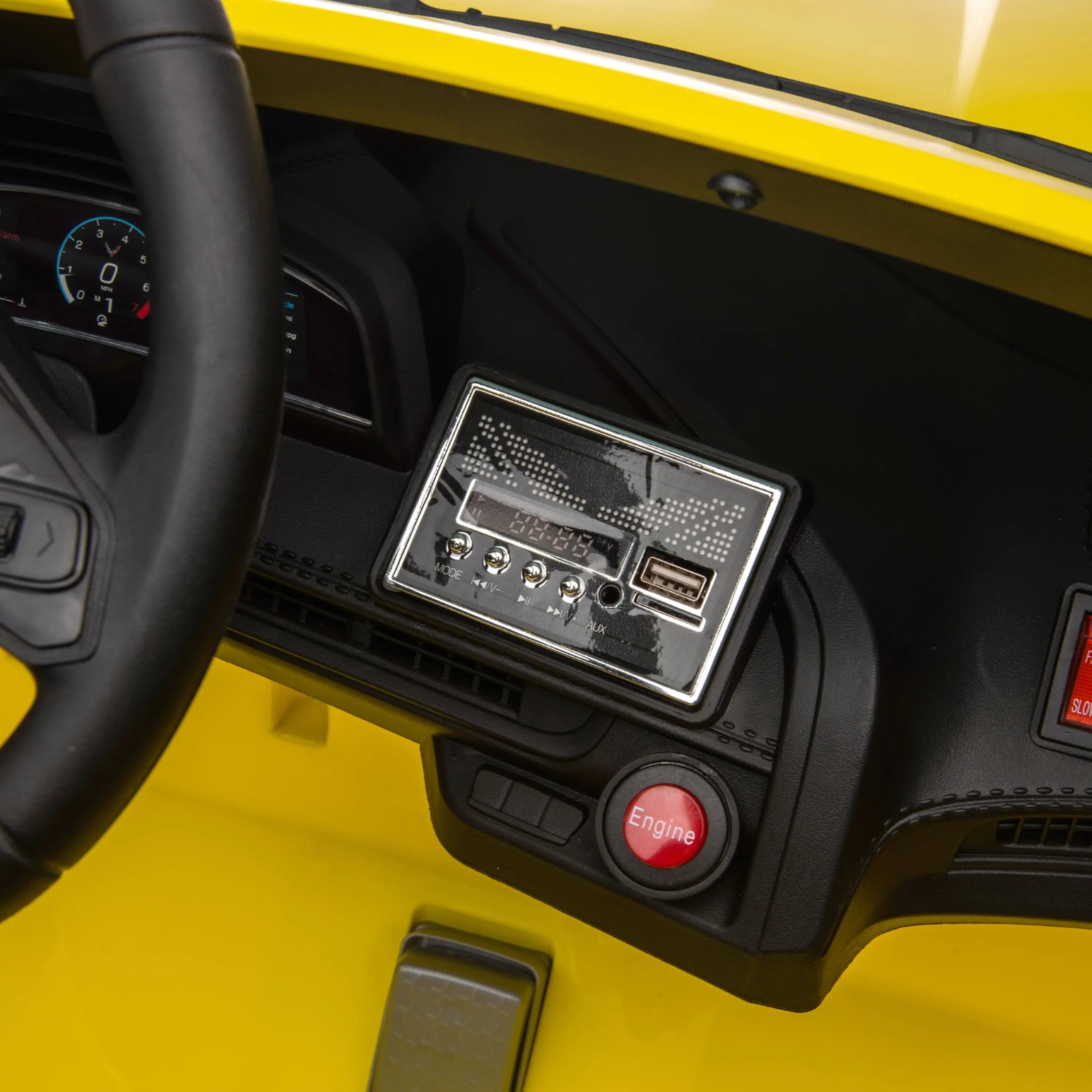 Freddo 24V Chevrolet Corvette C8 2 Seater Ride on Car SpadezStore