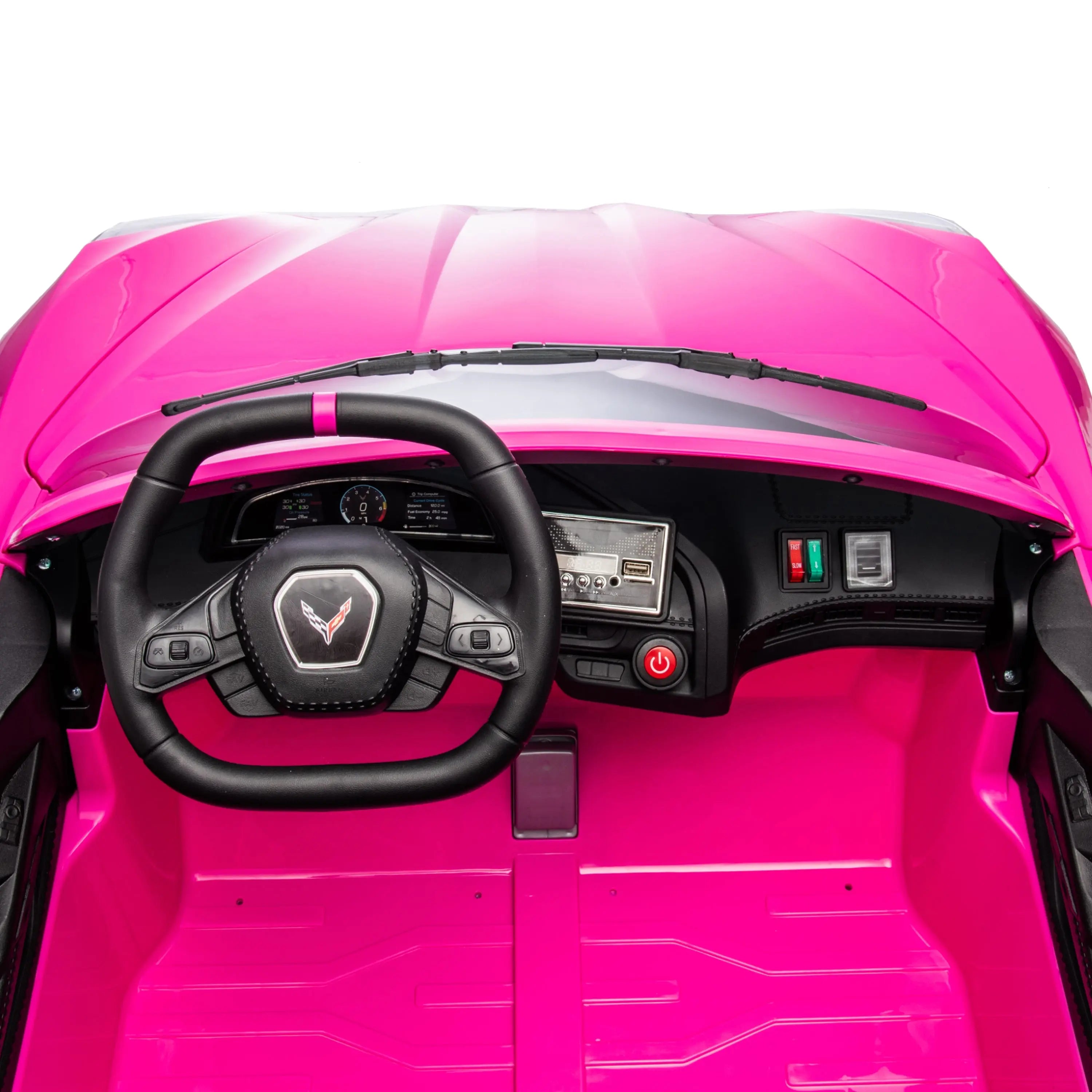 Freddo 24V Chevrolet Corvette C8 2 Seater Ride on Car SpadezStore