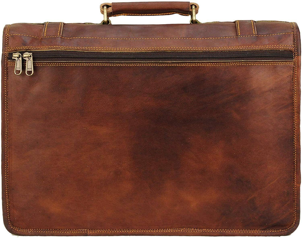 Classy Leather Bags The Chicago Messenger SpadezStore