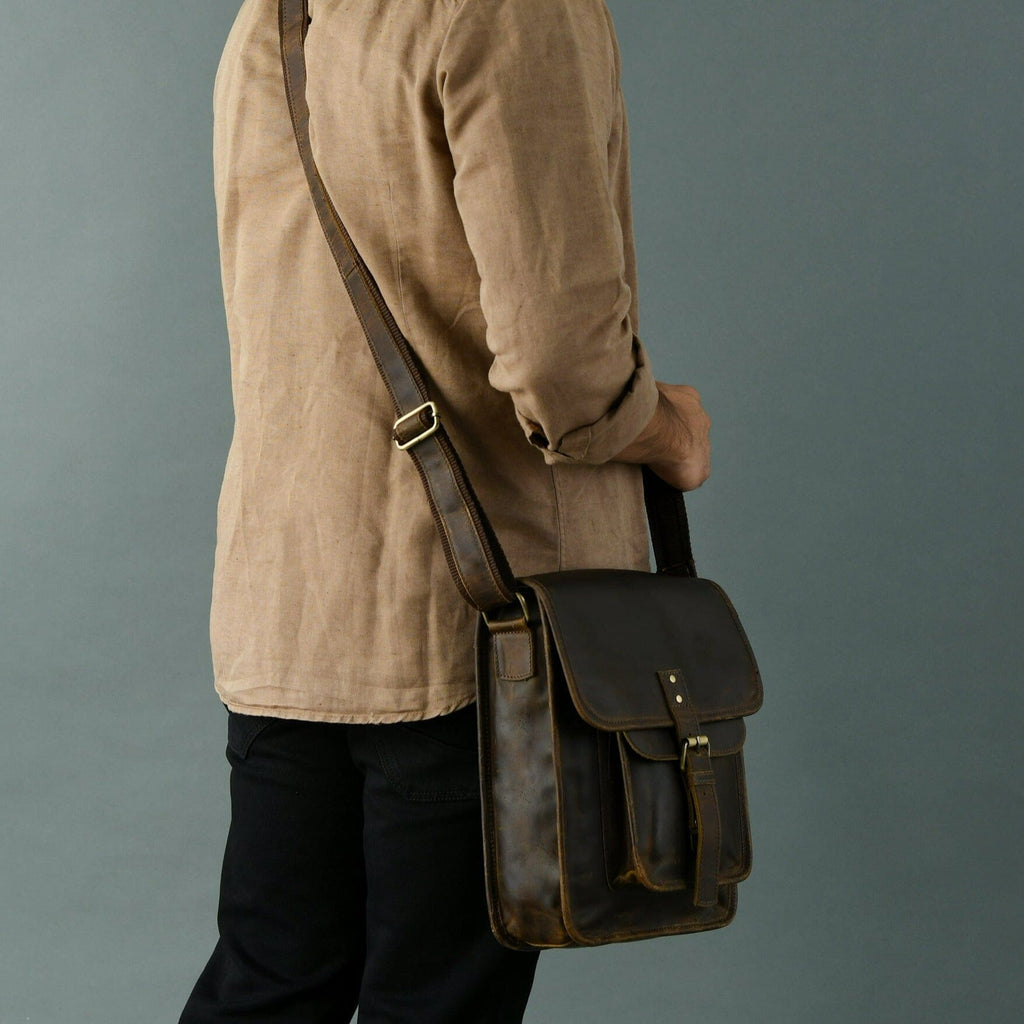 Classy Leather Bags Urban Messenger Bag SpadezStore
