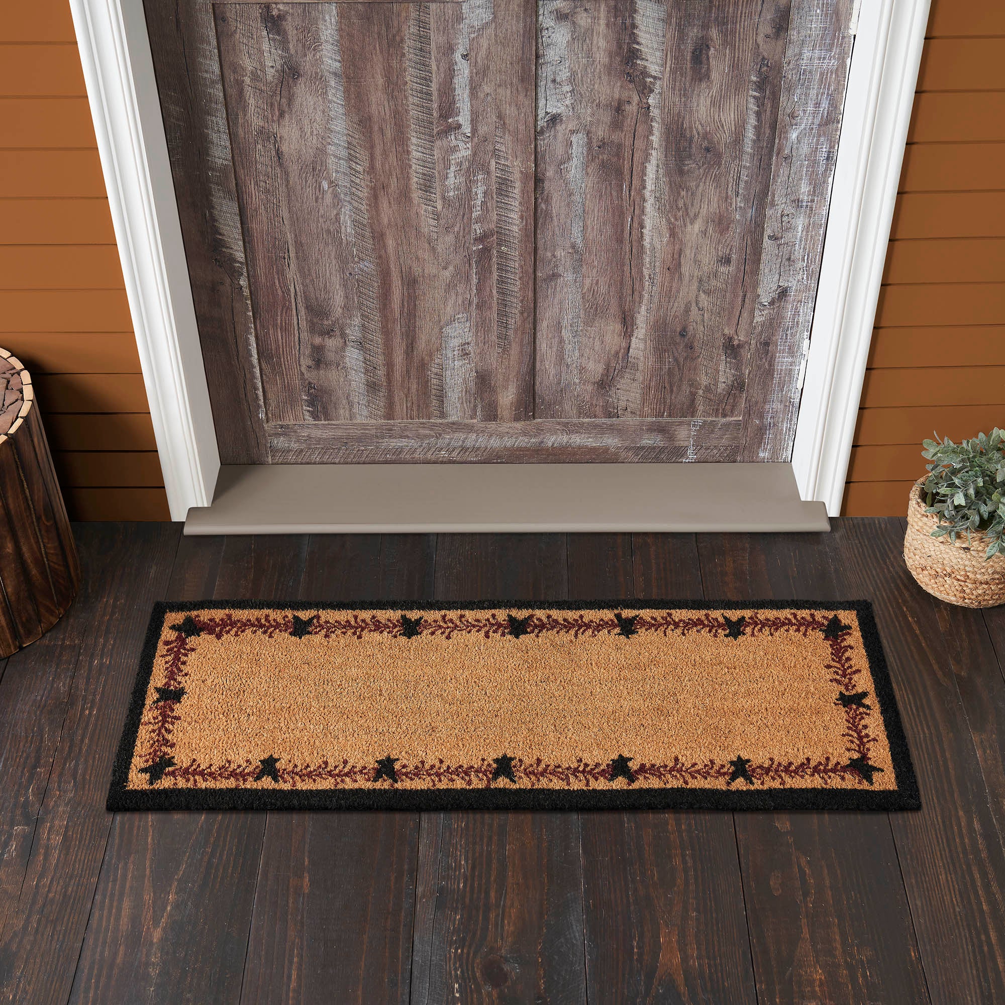 Pip Vinestar Coir Rug Rect 17x48 SpadezStore