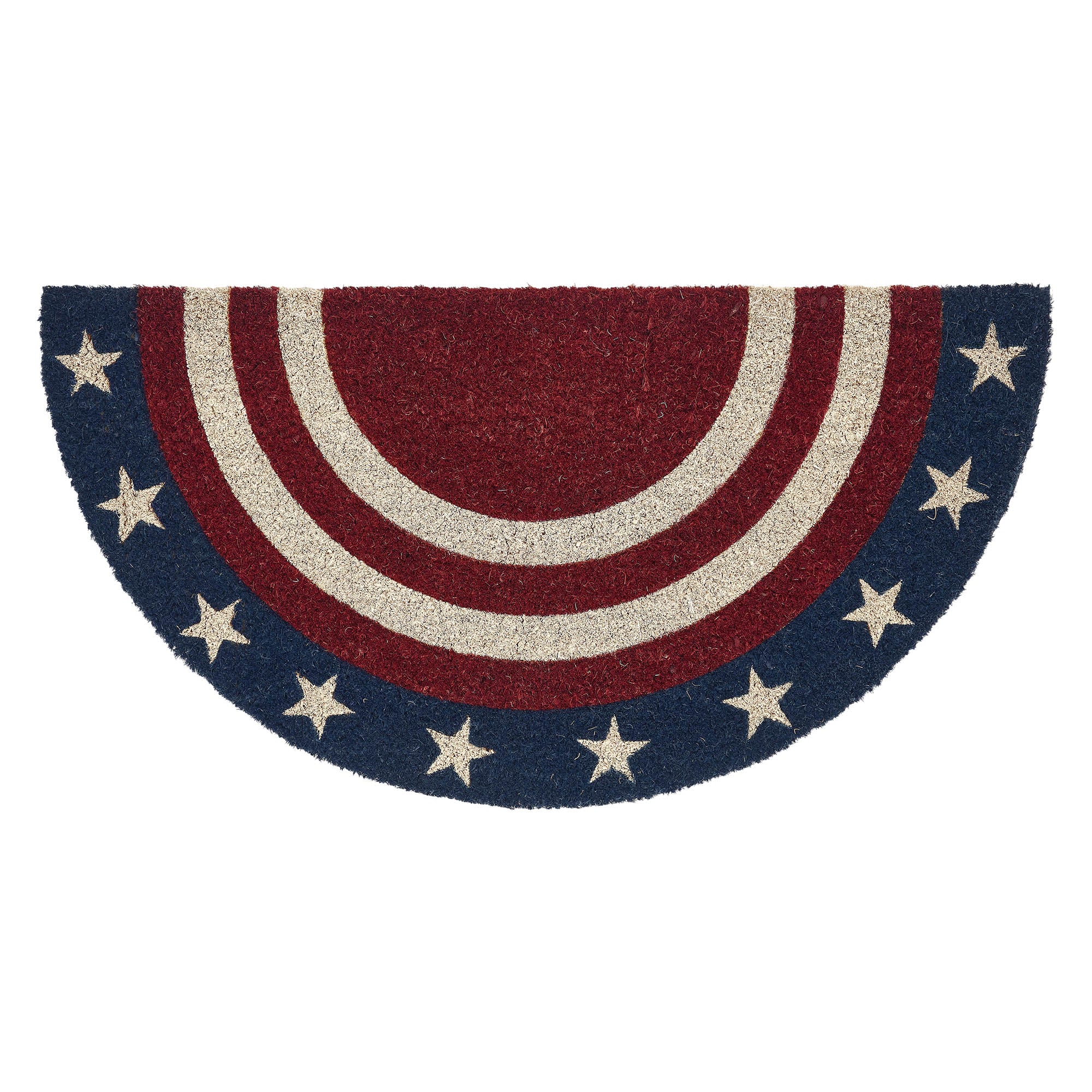 My Country Coir Rug Half Circle 16.5x33 SpadezStore