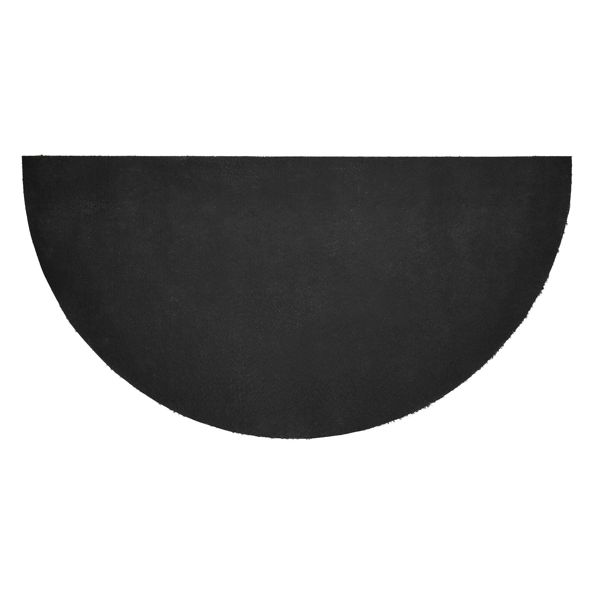 My Country Coir Rug Half Circle 16.5x33 SpadezStore