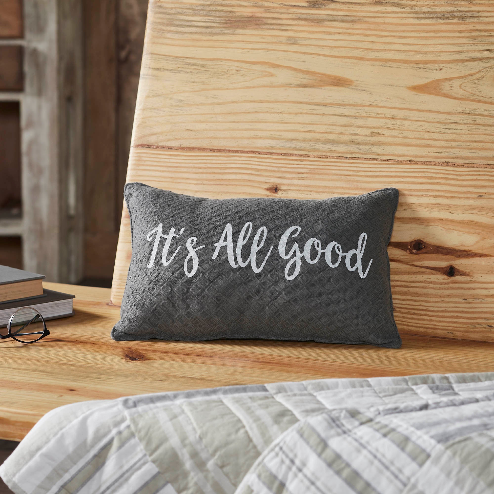 Finders Keepers It's All Good Pillow 9.5x14 SpadezStore