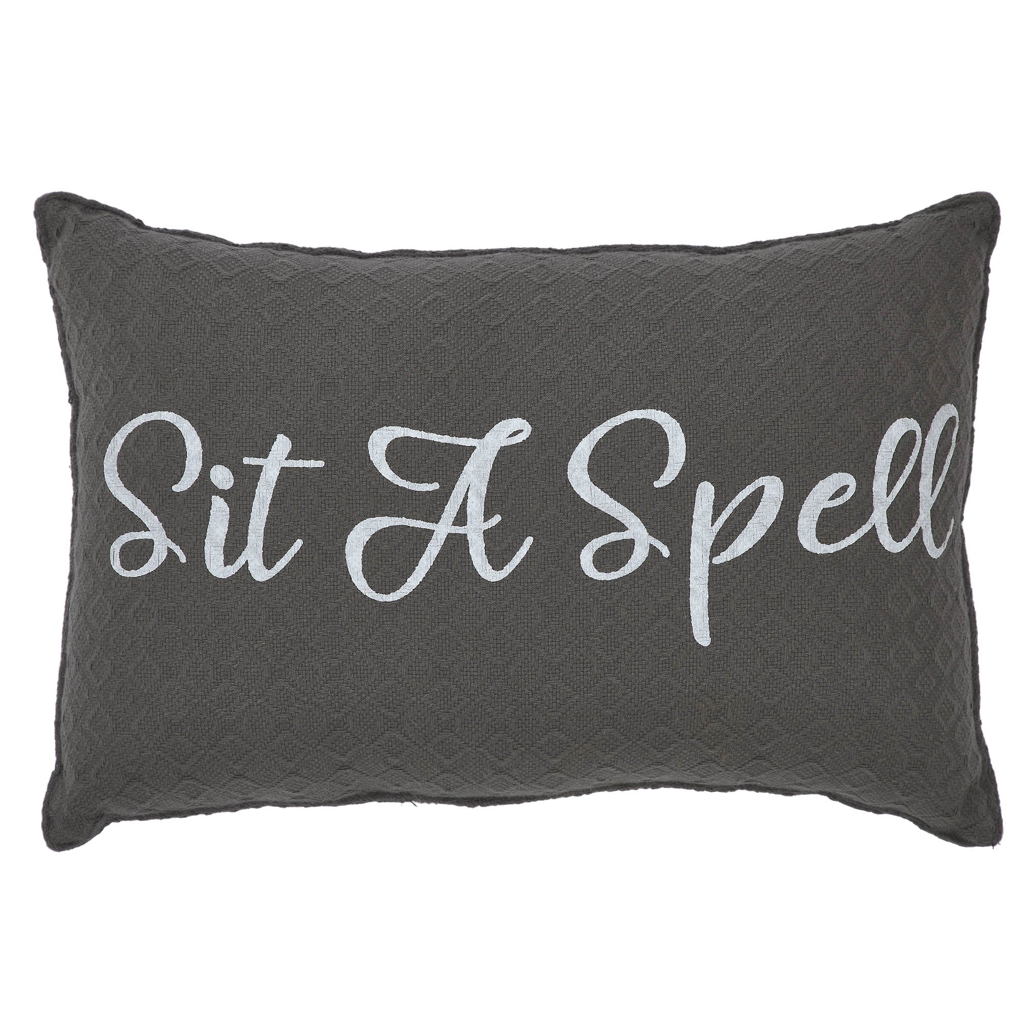 Finders Keepers Sit A Spell Pillow 9.5x14 SpadezStore