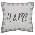 Finders Keepers U & Me Pillow 9x9 SpadezStore