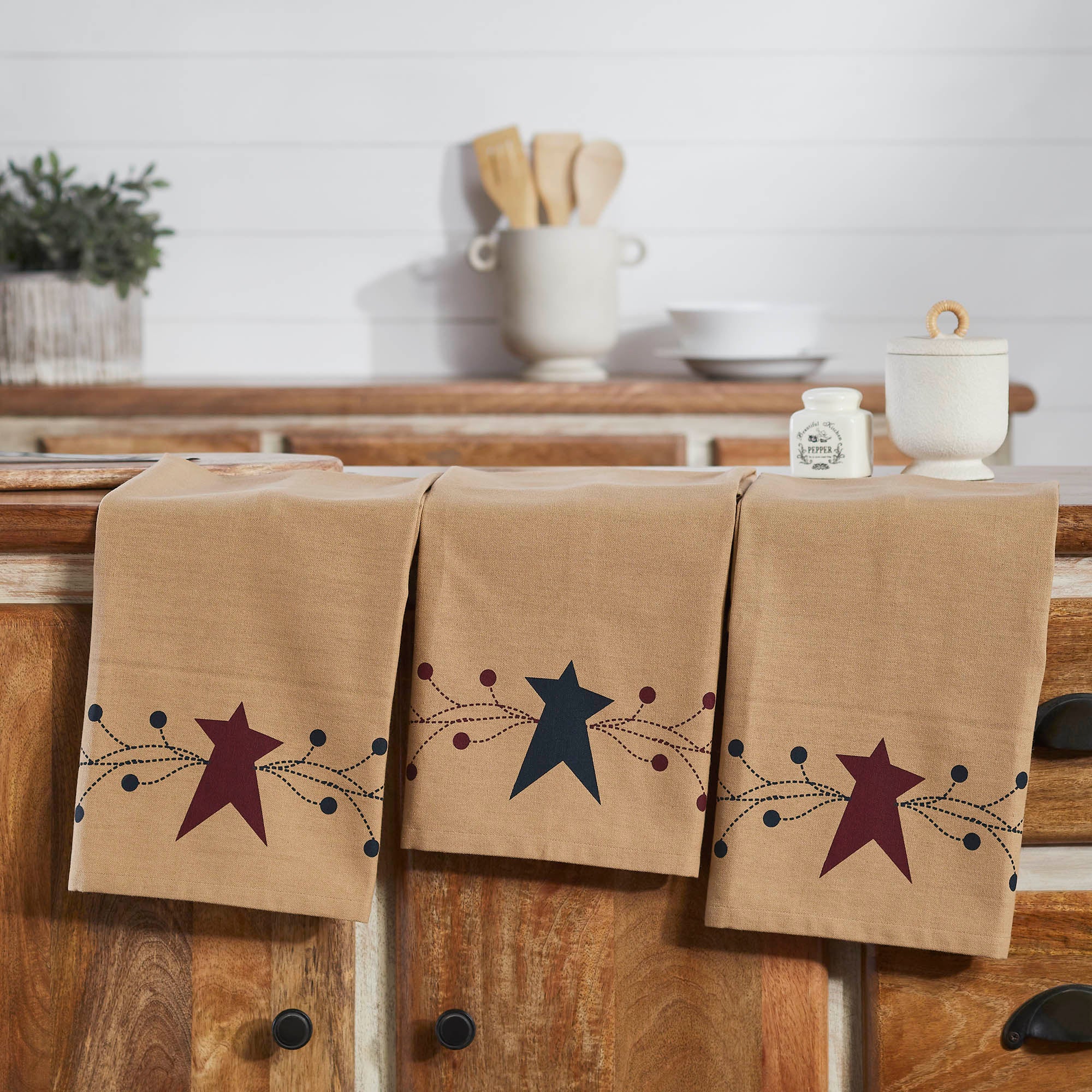 Pip Vinestar Button Loop Tea Towel Set - Thumbnail 5