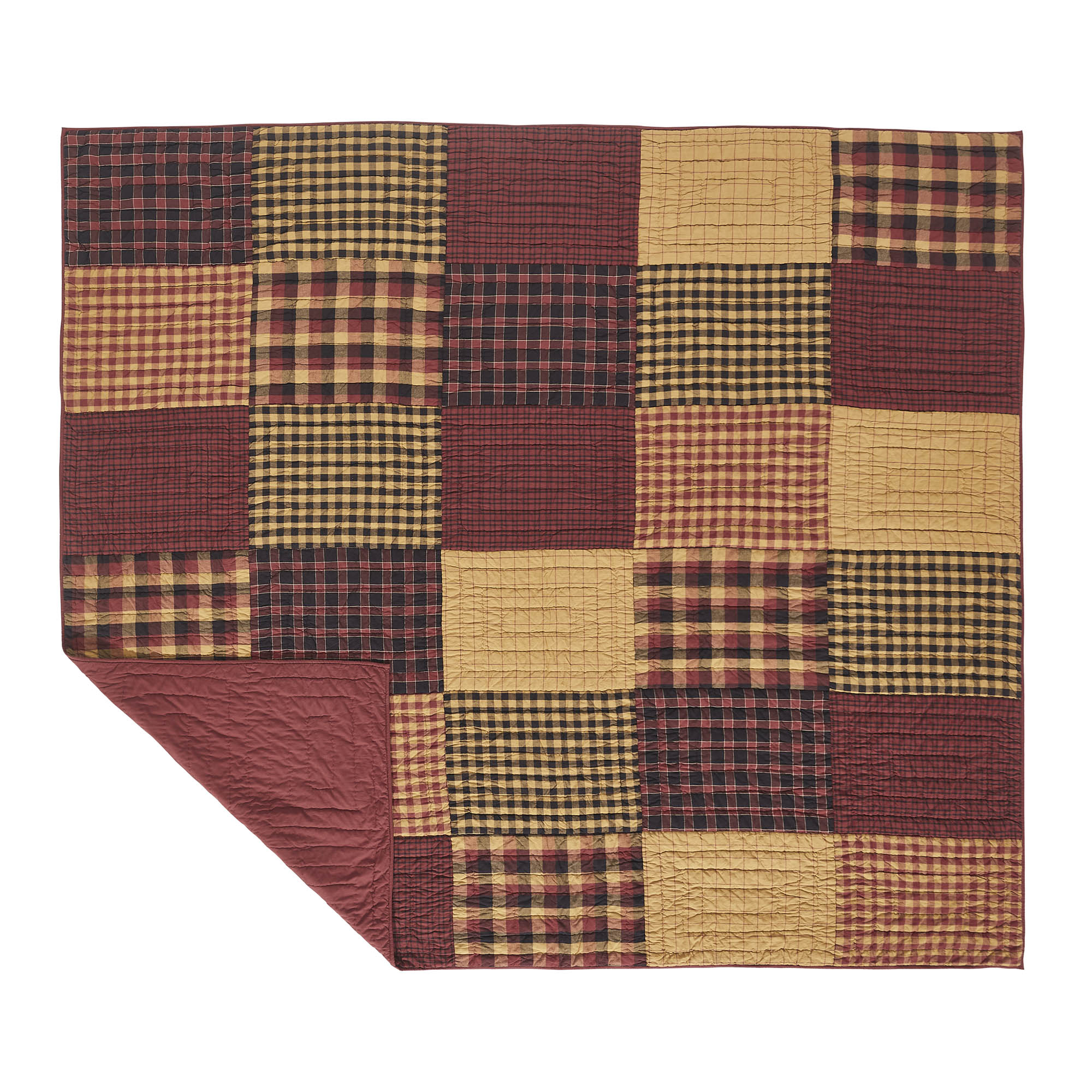 Connell King Quilt 106Wx97L SpadezStore