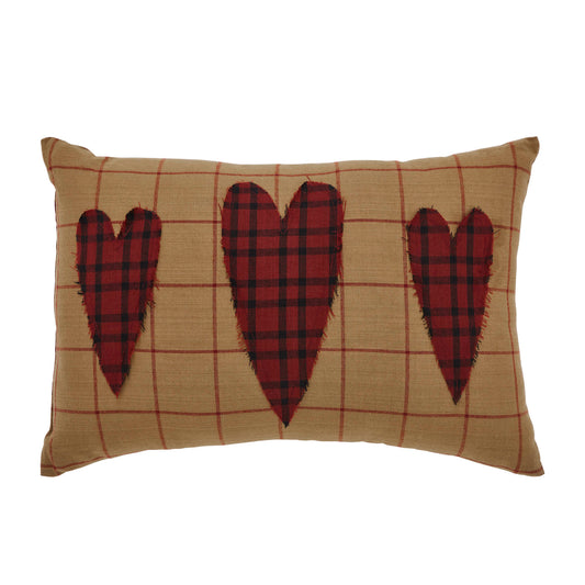 Connell Heart Pillow 9.5x14 SpadezStore