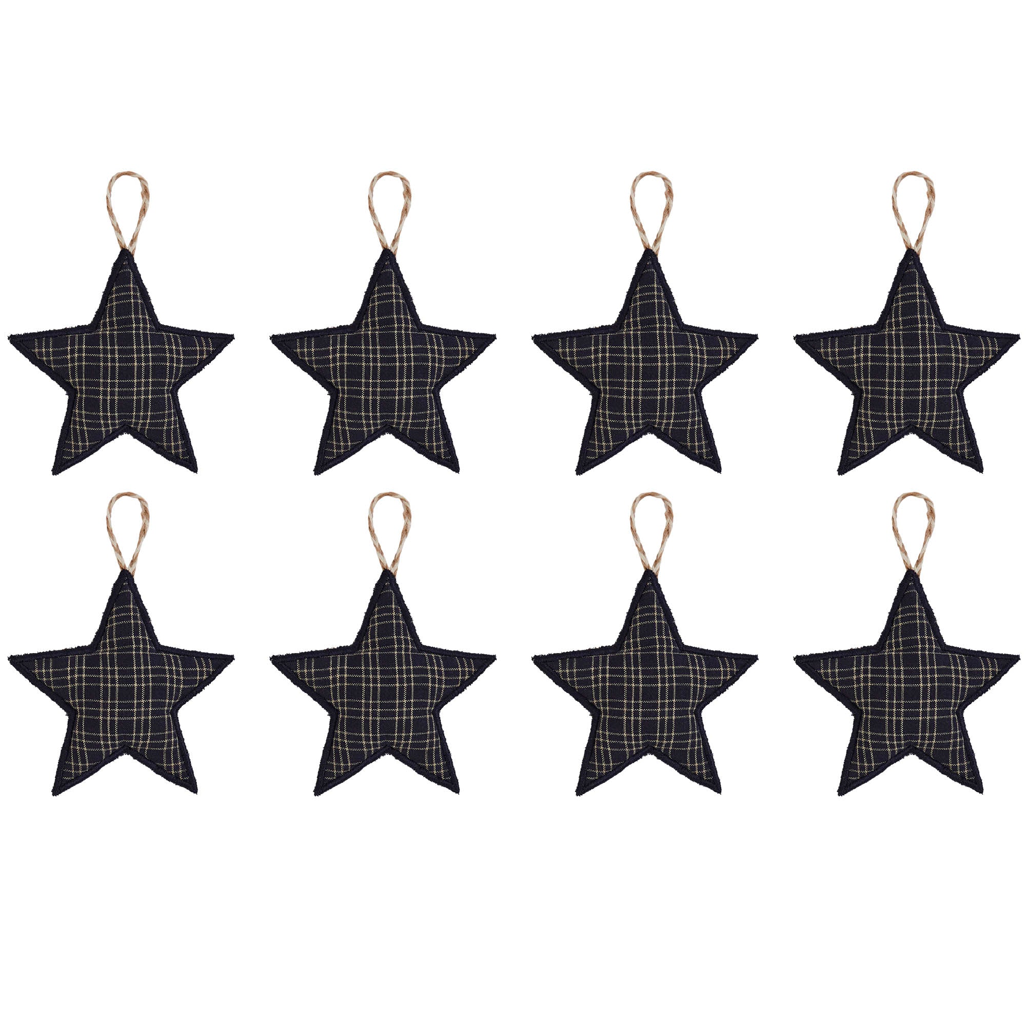 My Country Star Ornament Bowl Filler Set of 8 3.5x3.5 SpadezStore