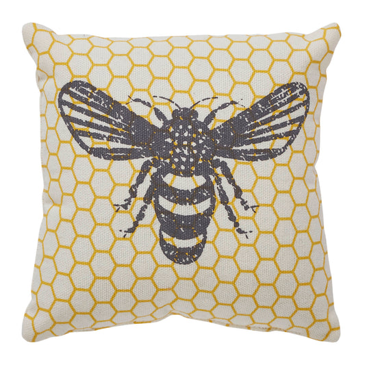 Buzzy Bees Bee Pillow 6x6 SpadezStore