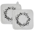 Finders Keepers Eucalyptus Pot Holder Set of 2 8x8 SpadezStore