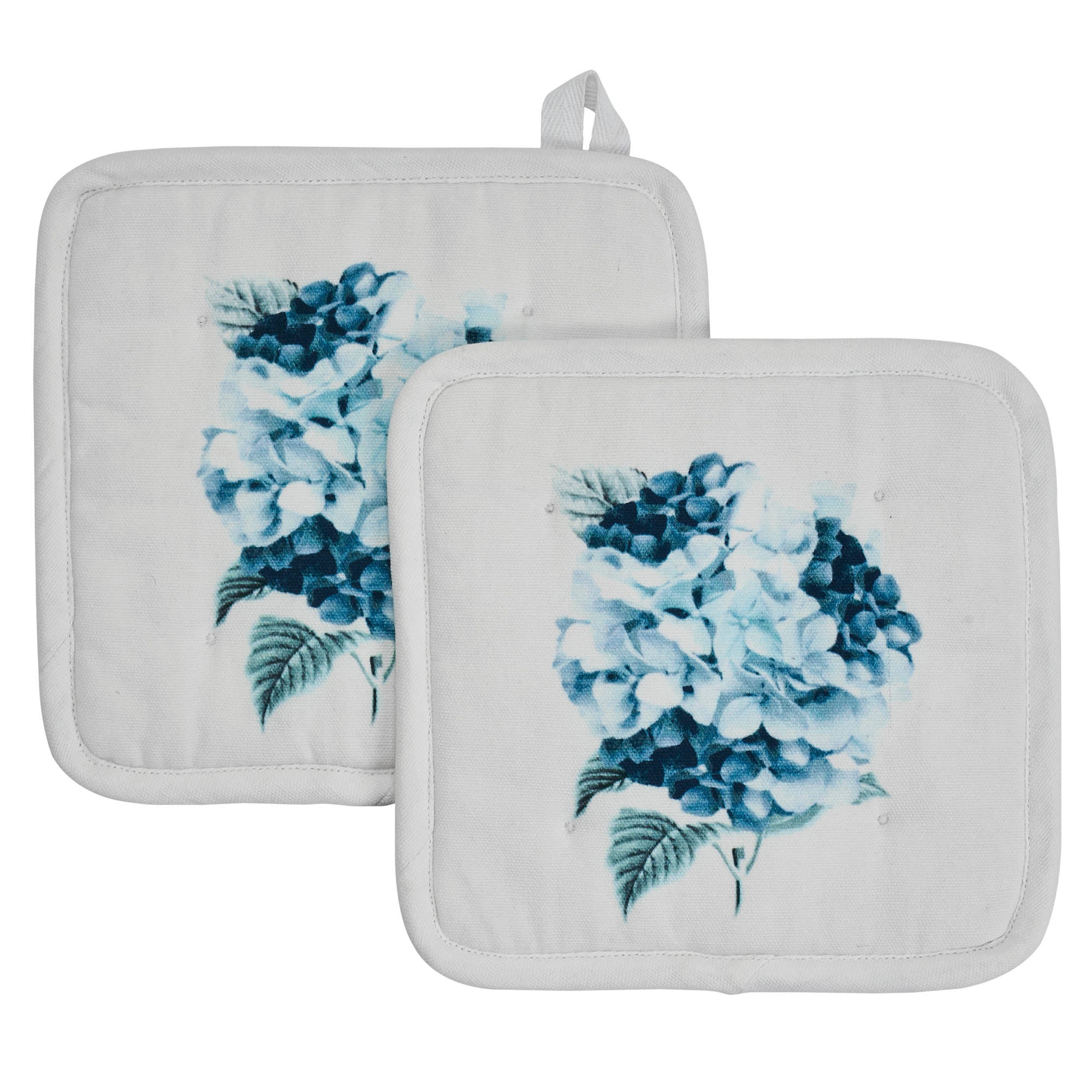 Finders Keepers Hydrangea Pot Holder Set of 2 8x8 SpadezStore