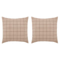 Connell Fabric Euro Sham Set of 2 26x26 SpadezStore