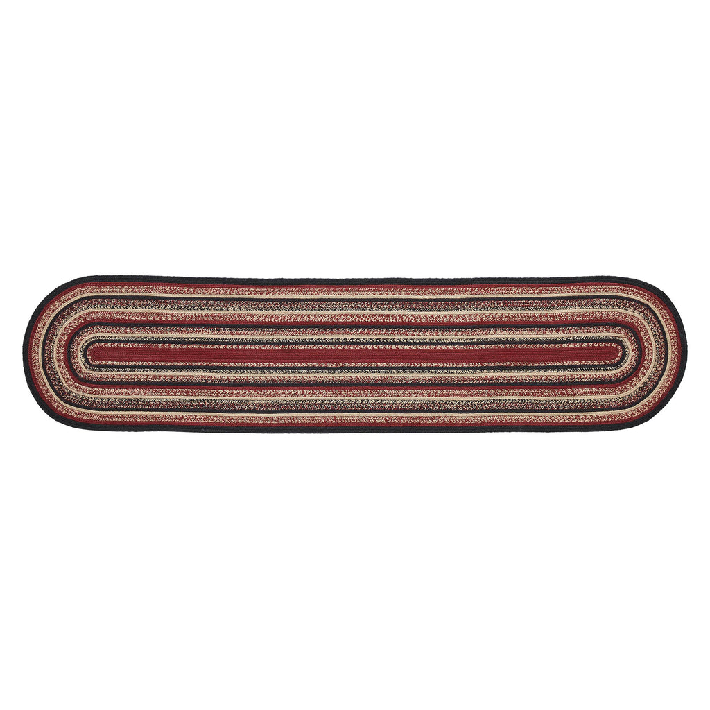 Connell Jute Rug/Runner Oval w/ Pad 22x96 SpadezStore