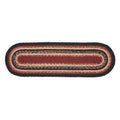 Connell Jute Stair Tread Oval Latex 8.5x27 SpadezStore