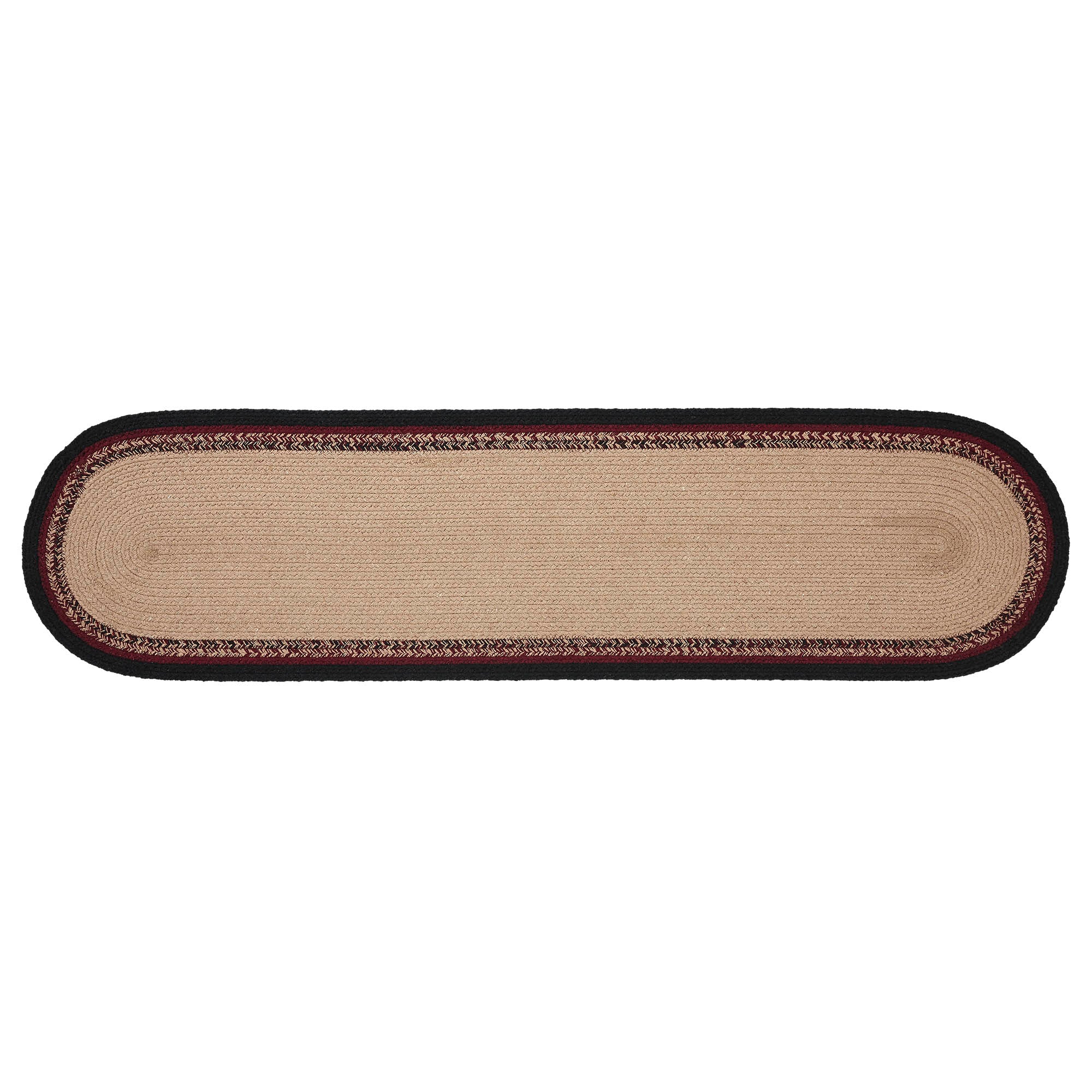 Connell Oval Runner Stencil Stars 12x48 SpadezStore