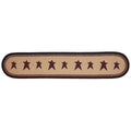 Connell Oval Runner Stencil Stars 12x60 SpadezStore