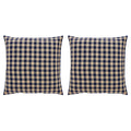 My Country Fabric Euro Sham Set of 2 26x26 SpadezStore