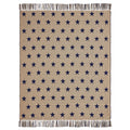 My Country Jacquard Stars Woven Throw 50x60 SpadezStore