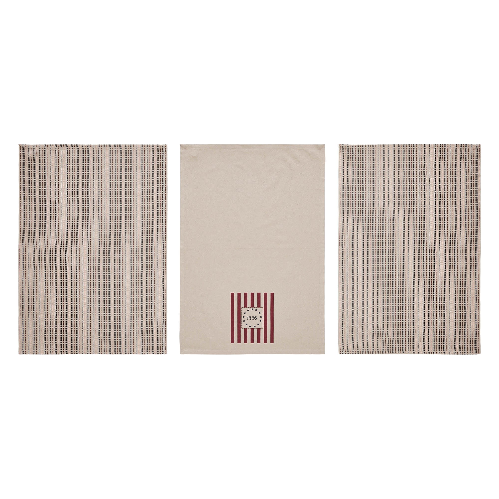 My Country Tea Towel Set of 3 19x28 SpadezStore