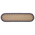 My Country Oval Runner Stencil Stars 12x48 SpadezStore